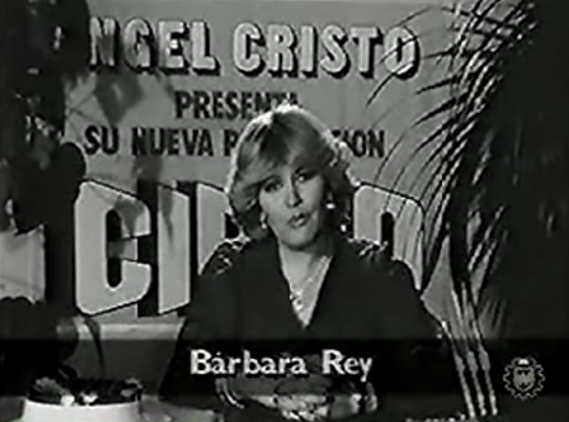 Bárbara Rey va arribar a presentar una campanya de la renda - Youtube