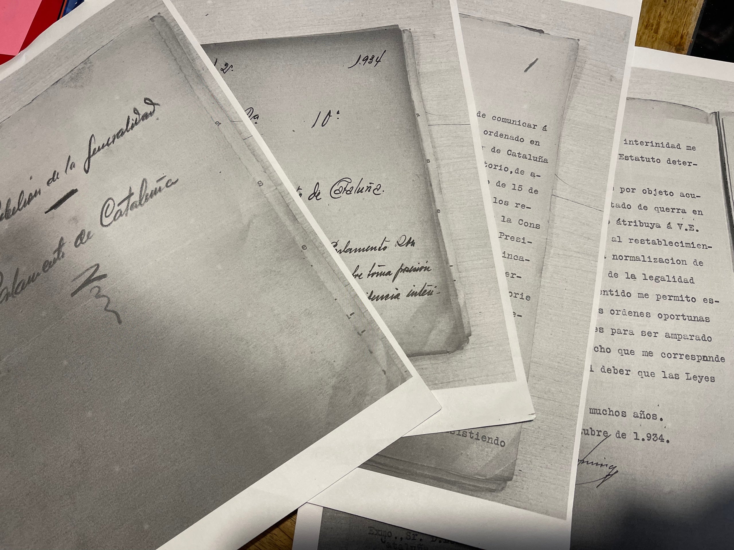 Les missives enviades entre Martínez Domingo i el general Batet/Arxiu Intermedi Militar Pirenaic