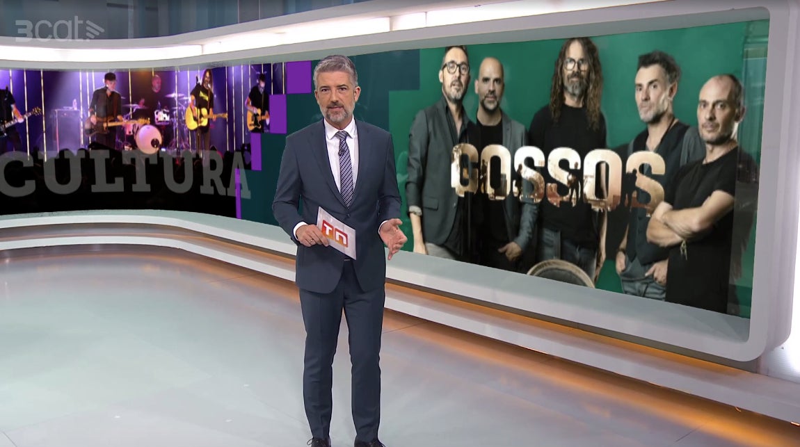 Com seran ara els nous platós dels informatius de 3Cat?