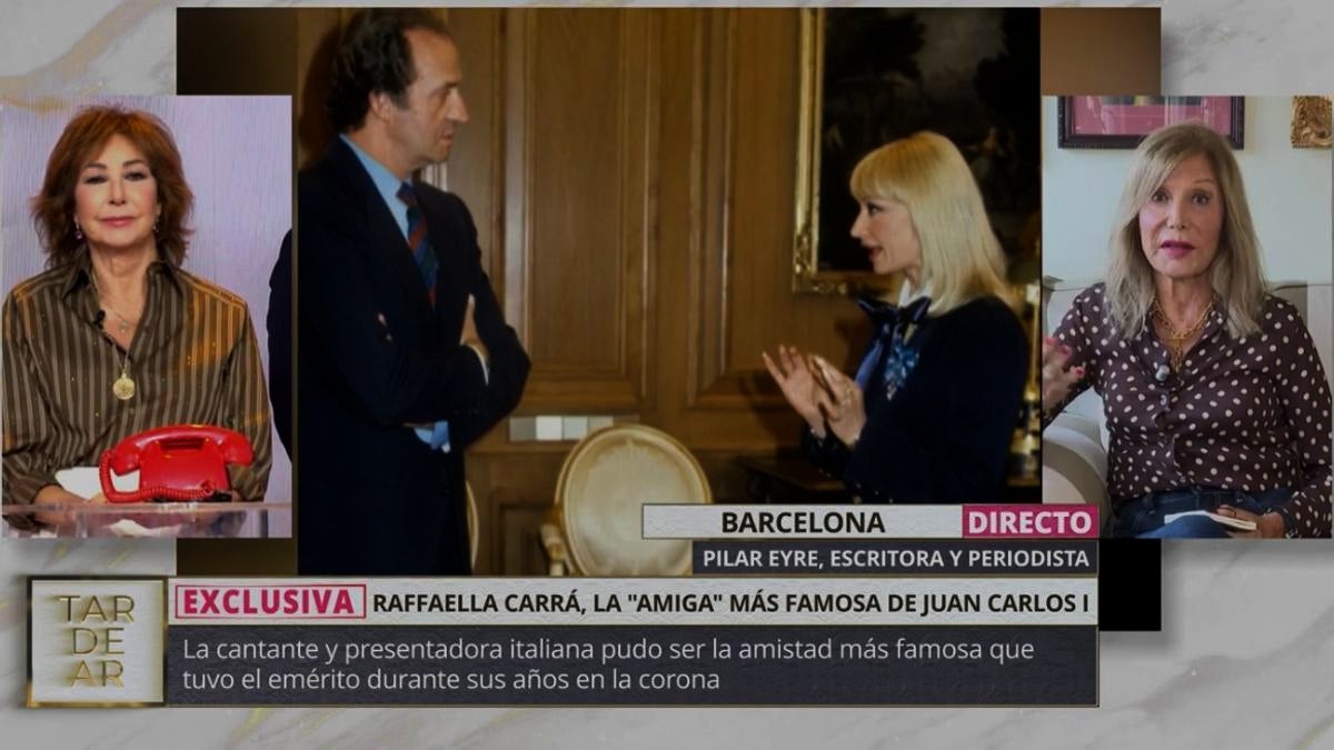 Descobreixen que Joan Carles de Borbó va tenir una aventura amb Raffaella Carrá - Telecinco