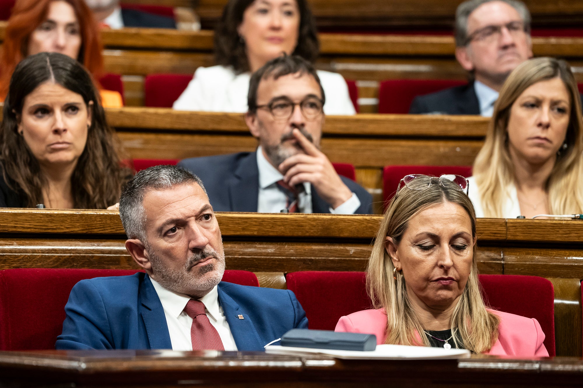 Miquel Samper al debat de política general al Parlament de Catalunya, 09-10-2024 / Mireia Comas