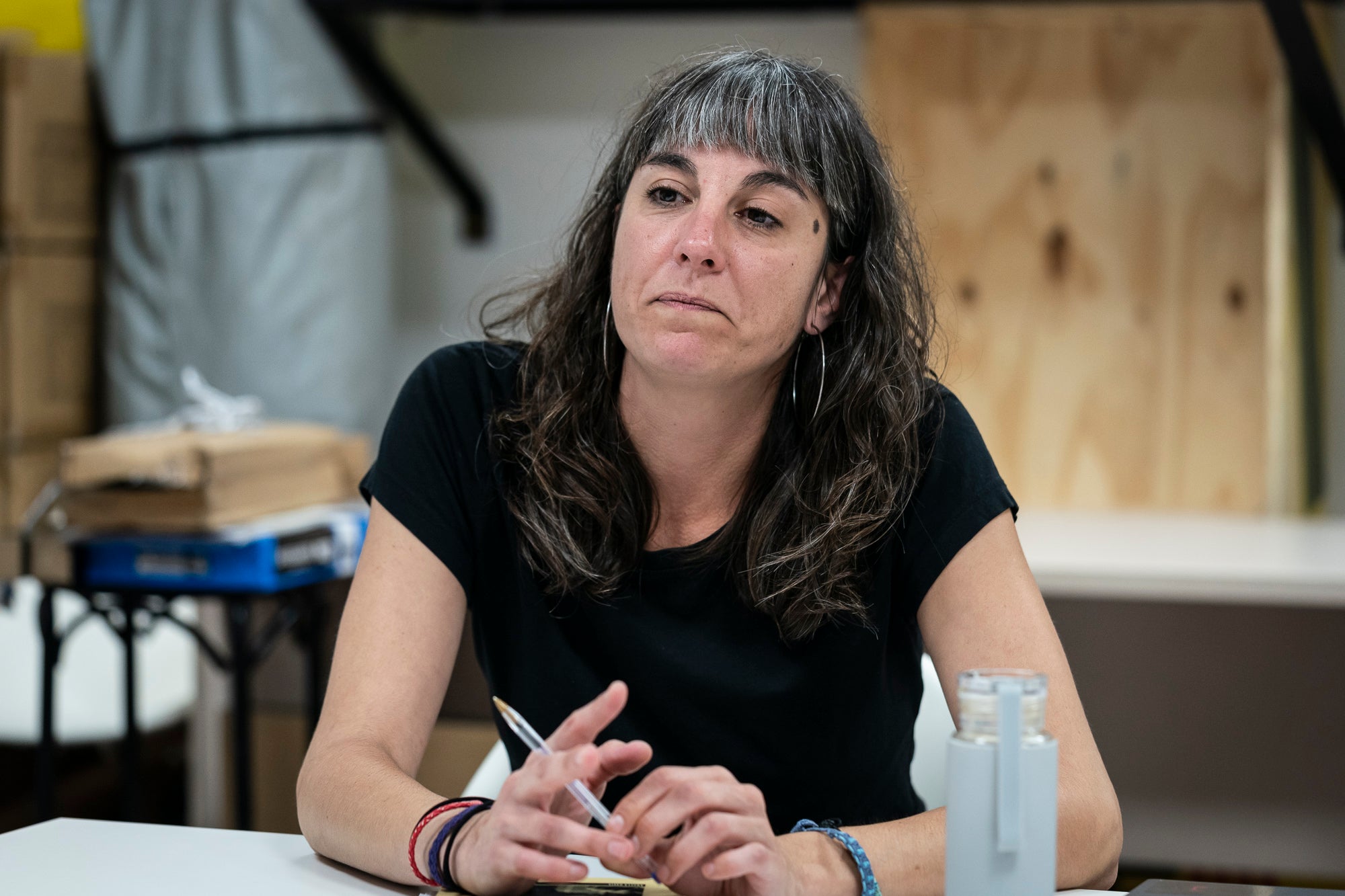 Susana Moreno, portaveu de la CUP, Barcelona 17-10-2024 / Mireia Comas