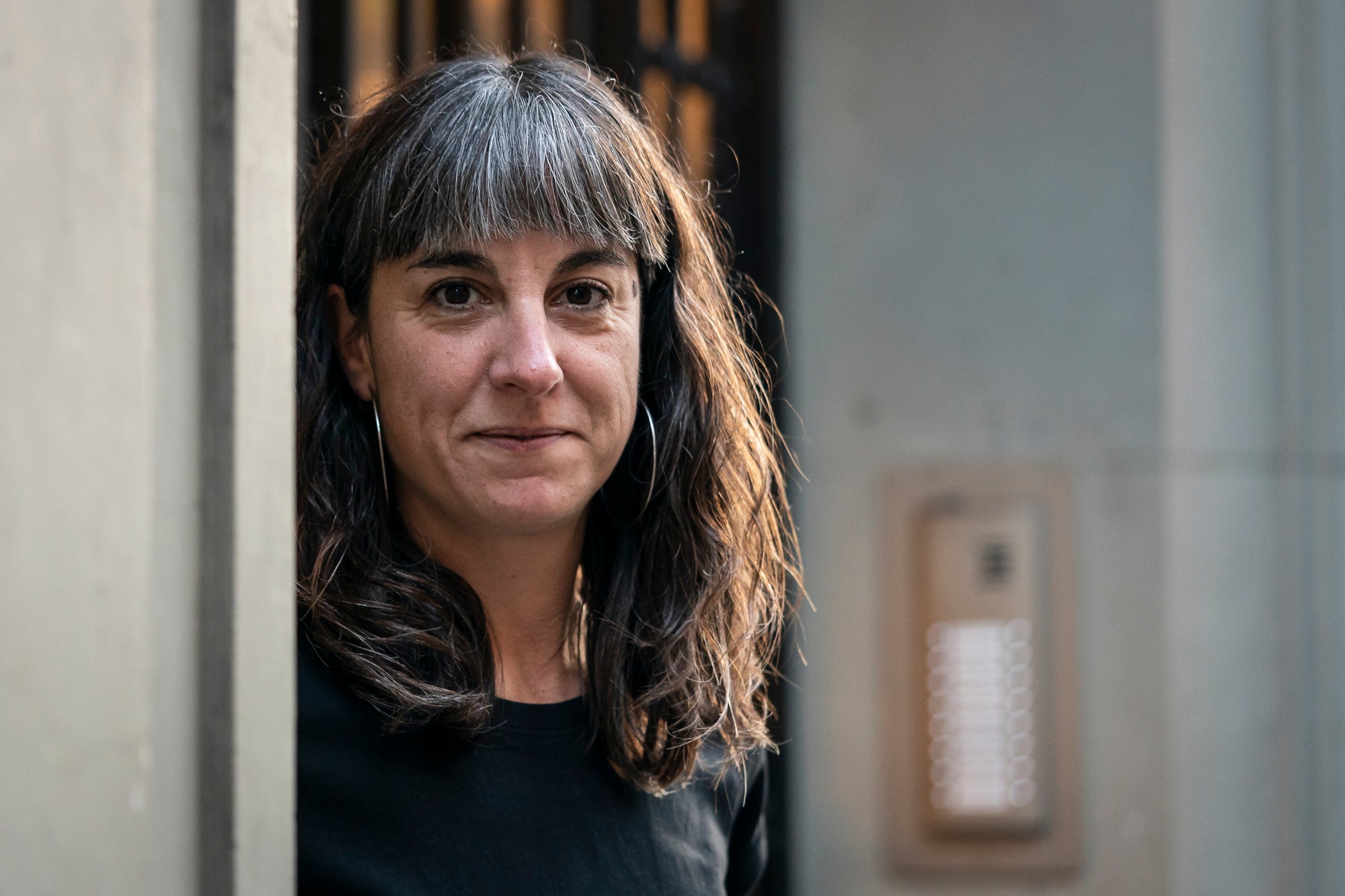 Susana, 'Su', Moreno, nova portaveu de la CUP, el dia de l'entrevista amb El Món per analitzar la situació política de Catalunya i la nova etapa del partit / Mireia Comas