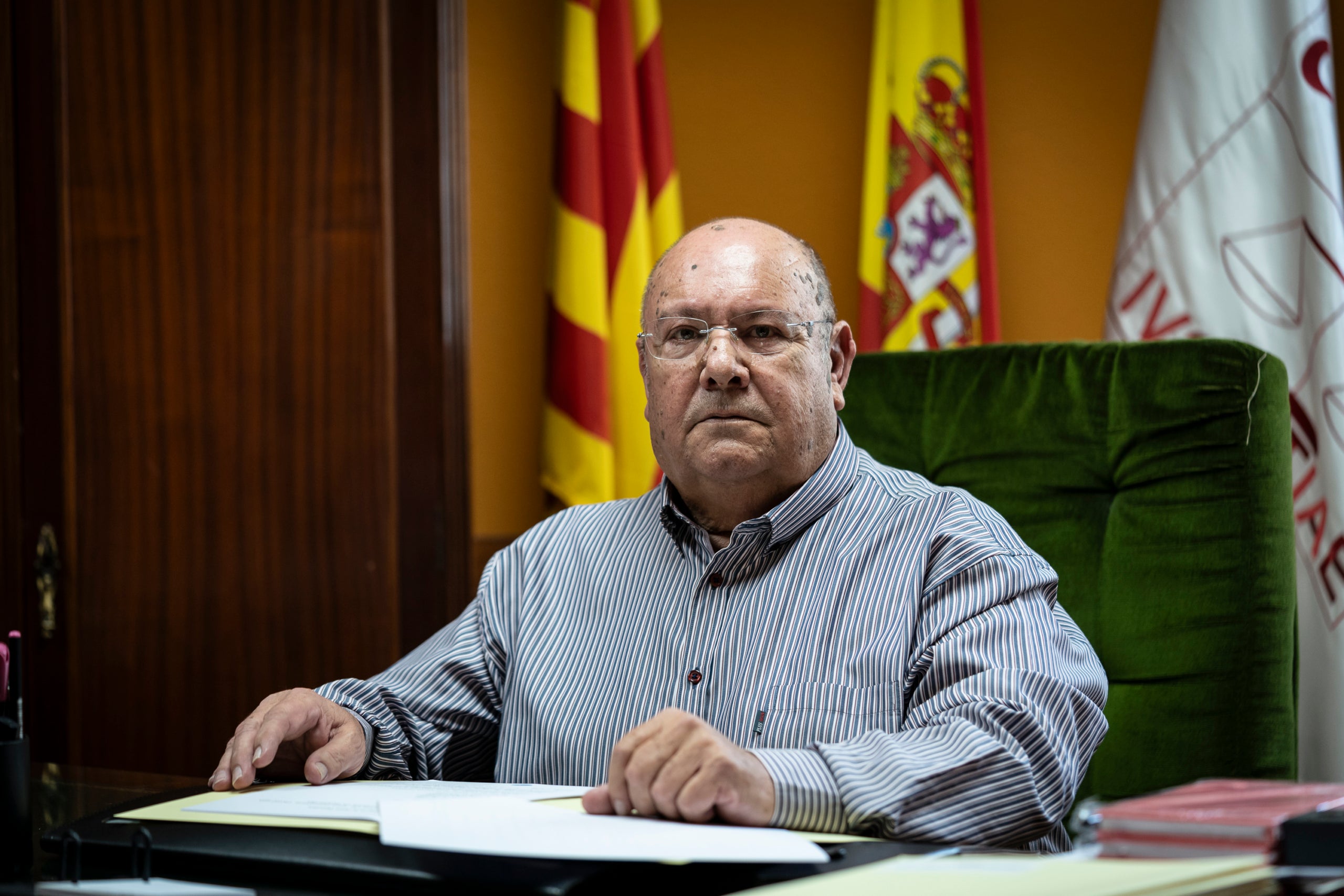 Xavier Ten, jutge de Pau a Calella 25-10-2024 / Mireia Comas