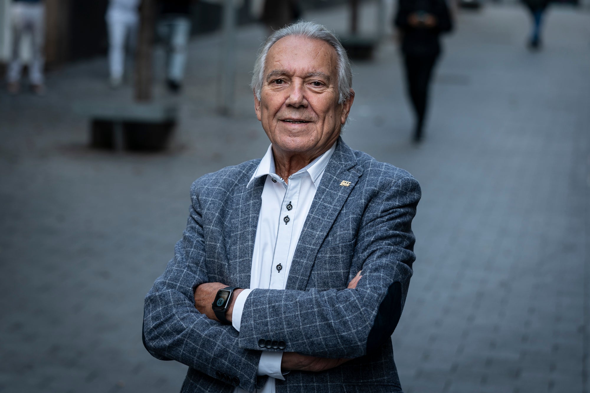 Justo Molinero, fundador de Radio Tele-Taxi. 29-10-2024 / Mireia Comas