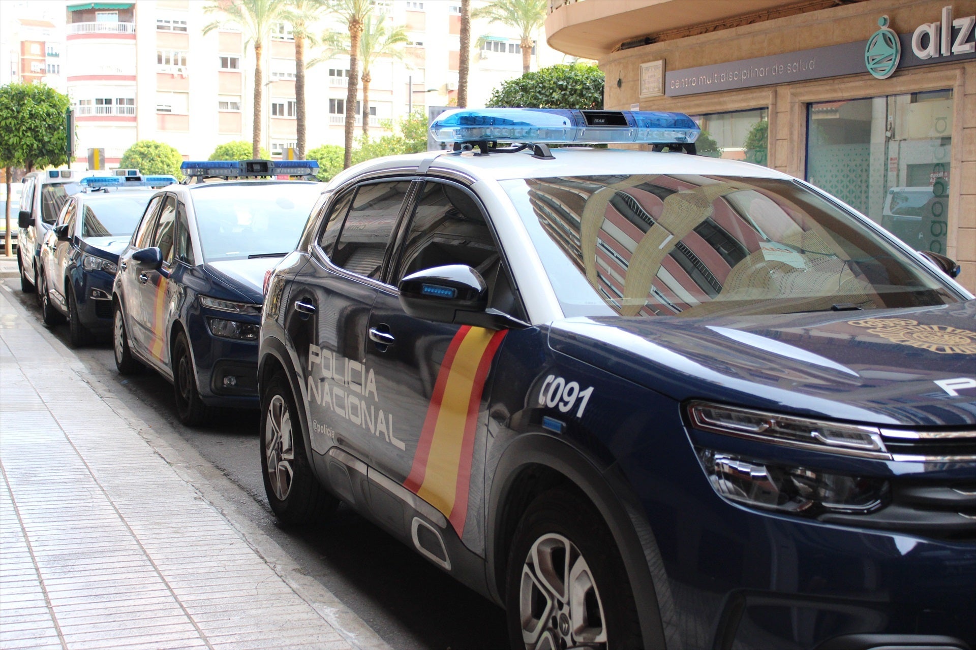 Imatge d'arxiu d'un vehicle de la policia espanyola / Policia Nacional