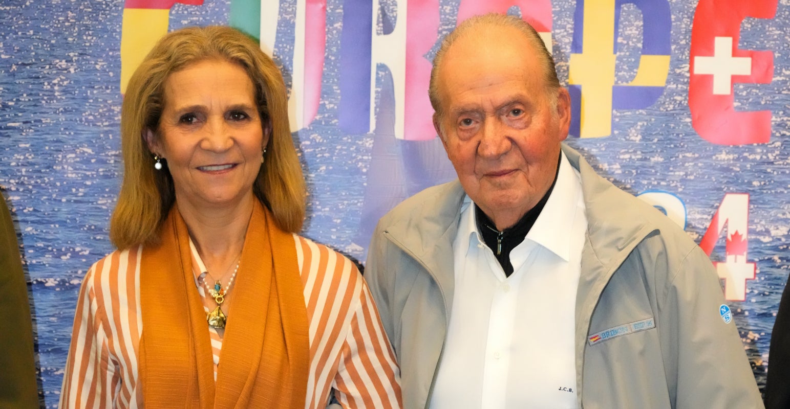 Joan Carles de Borbó ha recibido el apoyo de Elena després de todo - Europa Press