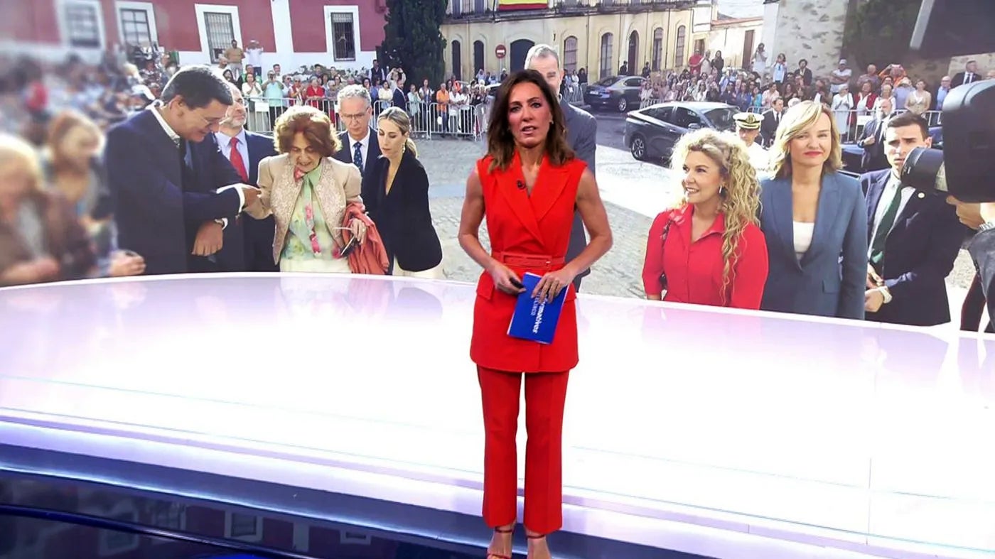 La presentadora treballa a Mediaset des de fa 31 anys - Telecinco