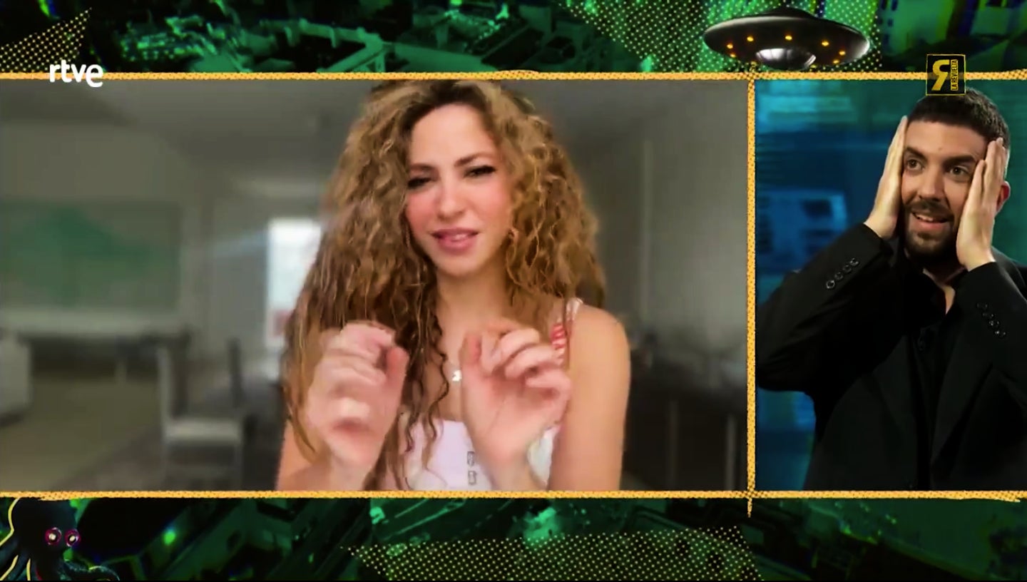 Què ha dit Shakira en el vídeo que ha enviat a David Broncano? - TVE