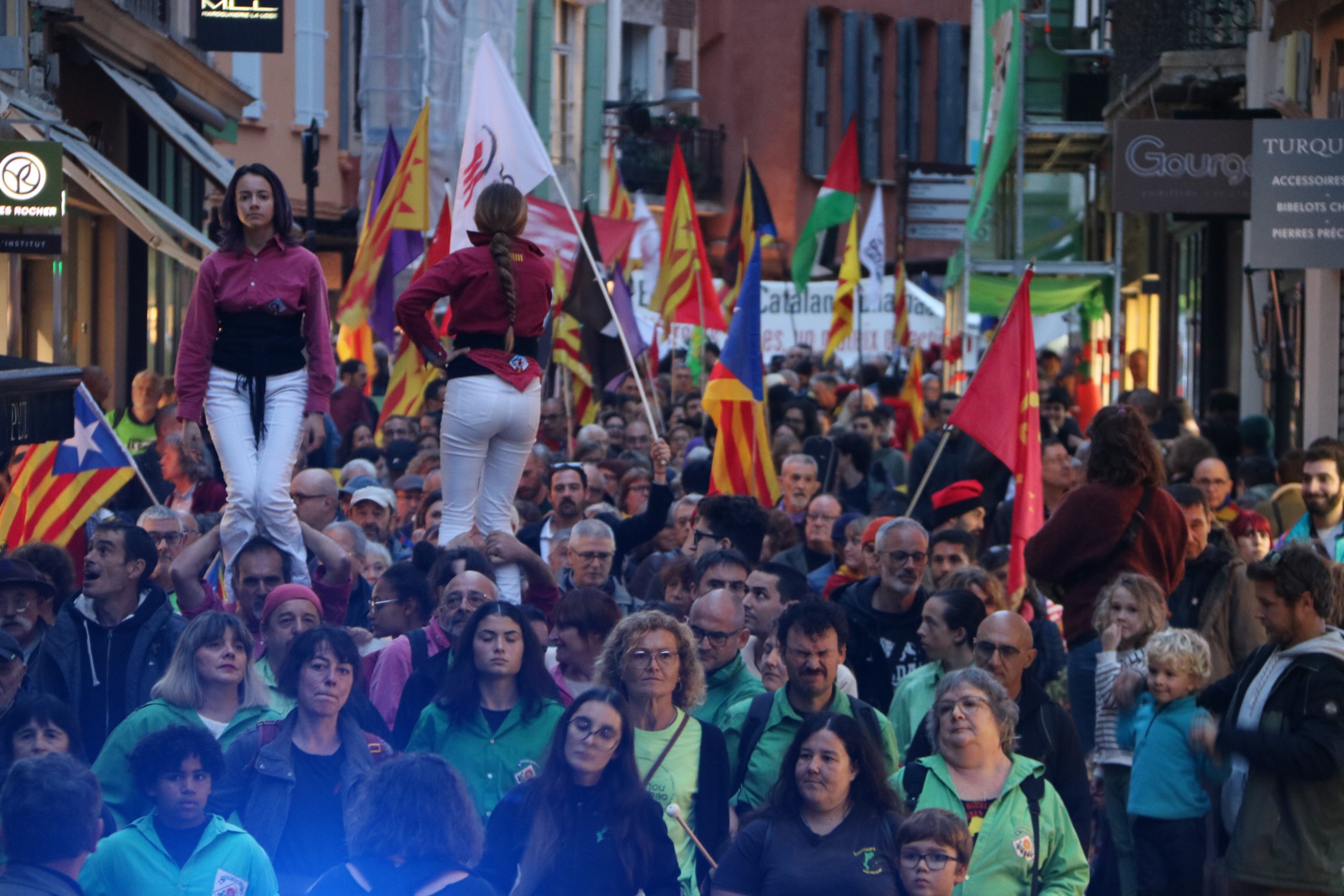 Concentració independentista multitudinària a Perpinyà  | Gemma Tubert (ACN)