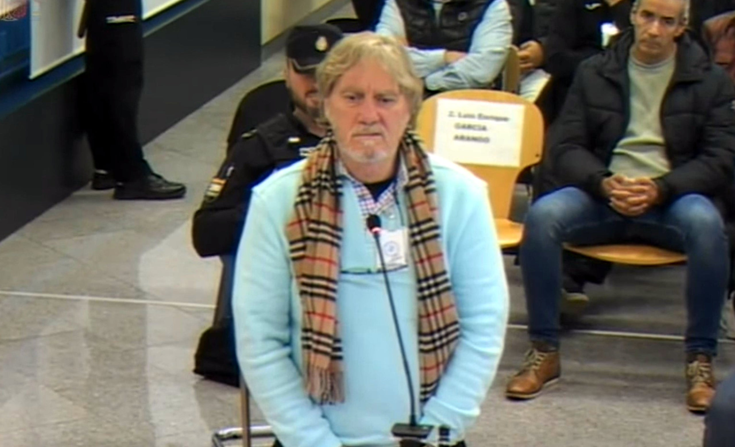 Sito Miñanco, l'alies de Ramon Prado Bugallo, en el moment de conèixer els càrrecs que se li imputen/AN