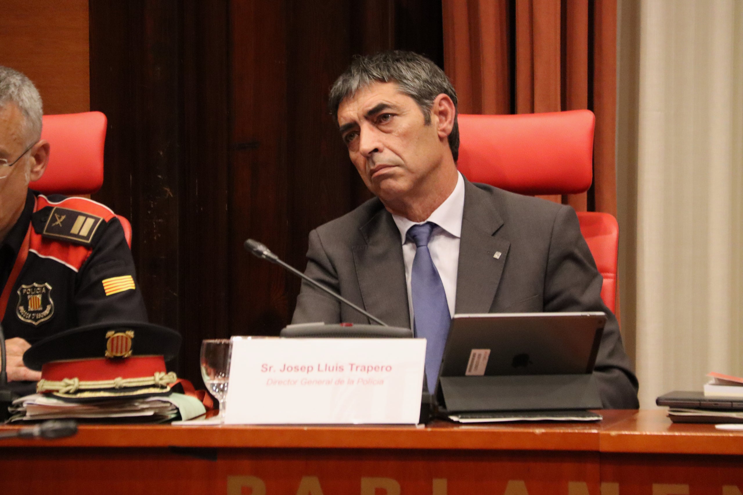 El director general de la Policia, Josep Lluís Trapero, no vol saber res de l'escorta de Puigdemont/ACN