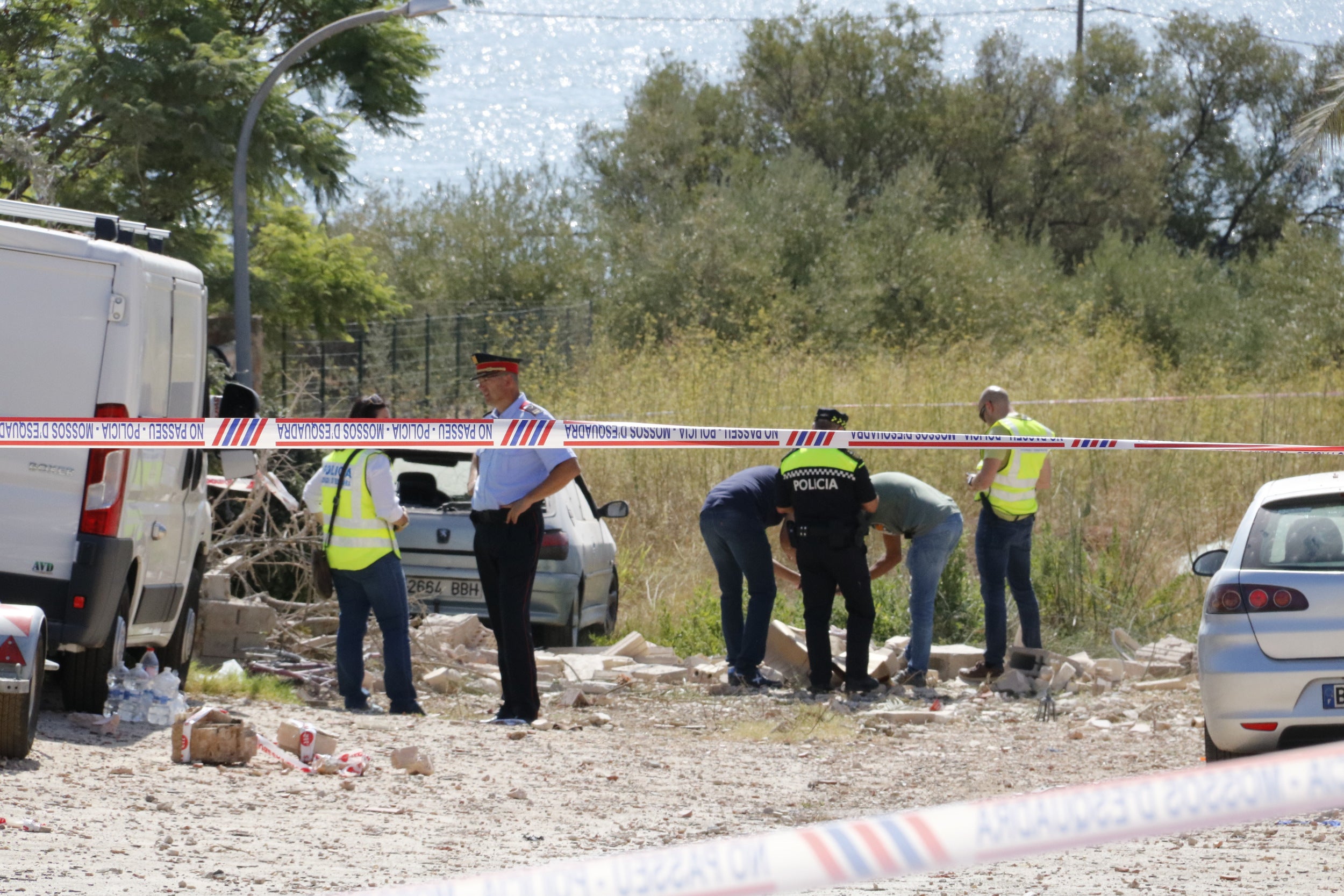 Els Mossos busquen proves a l'explosió d'Alcanar el 17 d''agost/ACN