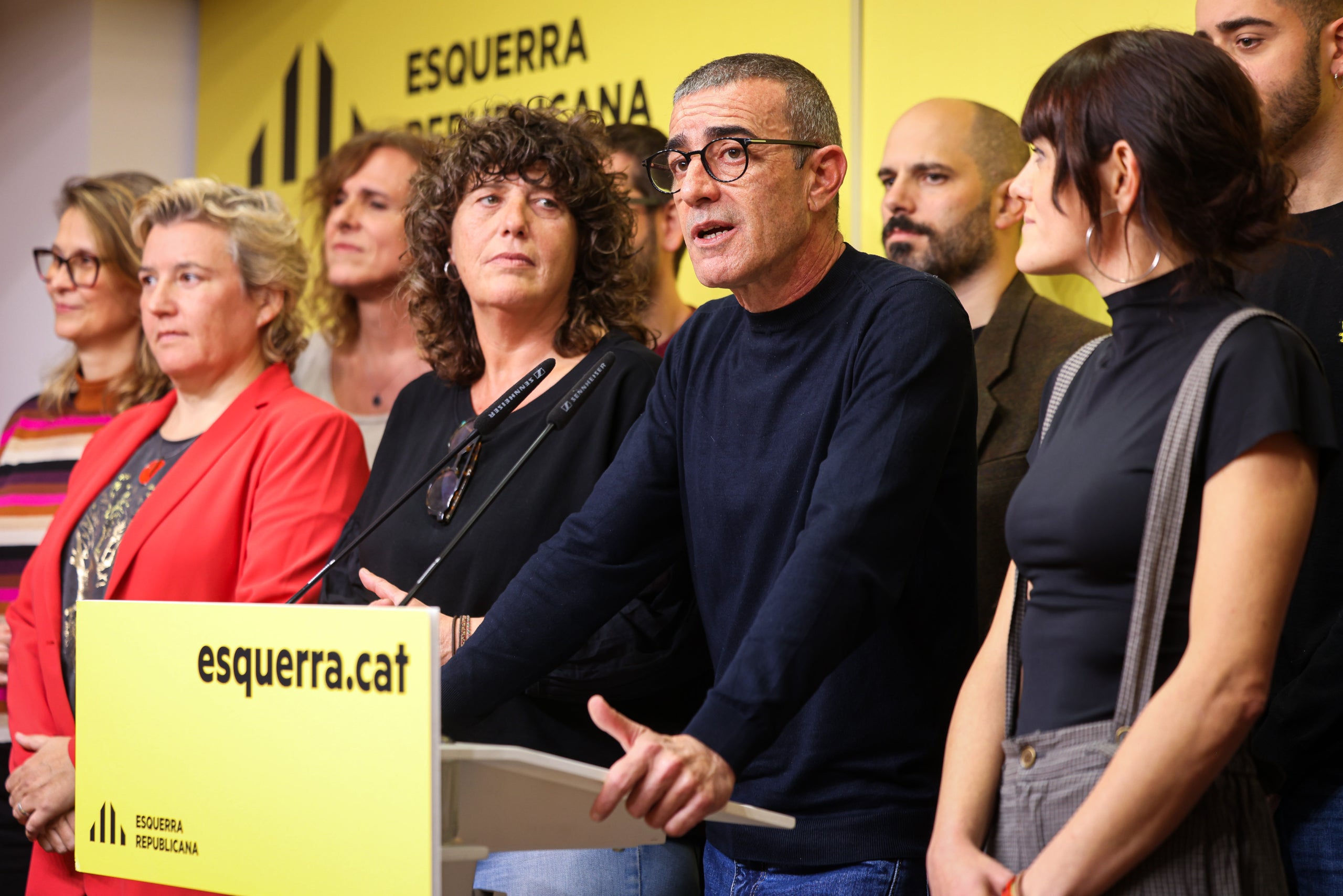El candidat a la presidència d'ERC per Nova Esquerra Nacional, Xavier Godàs / ACN