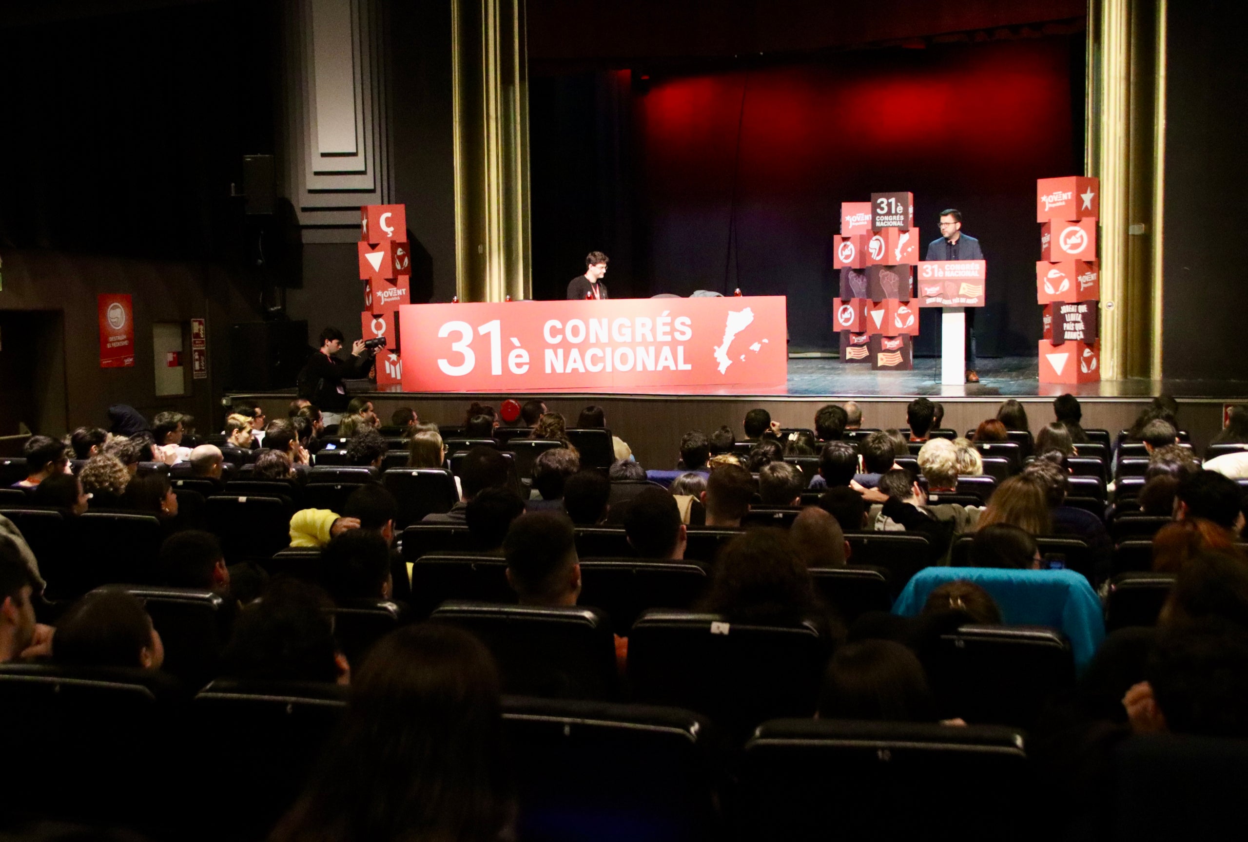 Clausura del 31º Congreso Nacional de Joventut Republicana celebrado en Manresa | Laura Busquets (ACN)