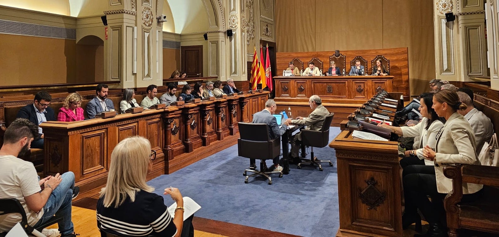 Una imatge del ple de la Diputació de Tarragona/DdTarragona