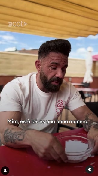El presentador fa gràcia amb les seves respostes - Instagram