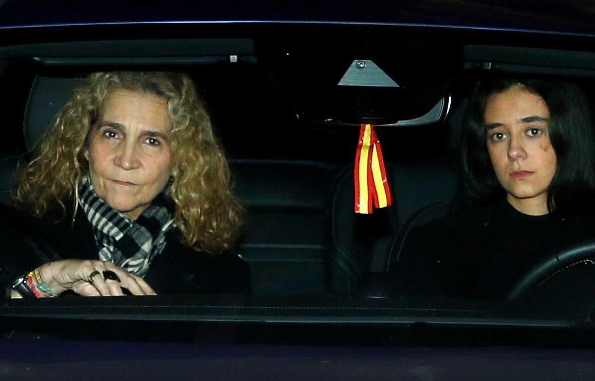 Elena de Borbó esbronca Victoria Federica per la seva ficada de pota - Europa Press