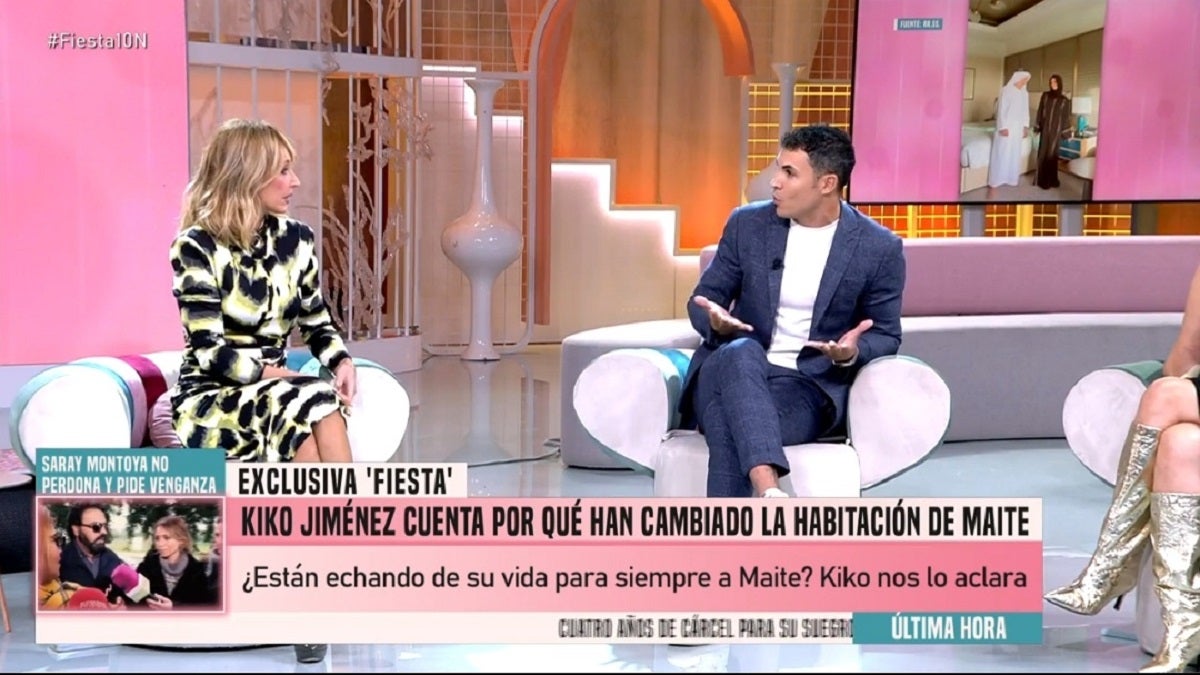 Kiko Jiménez rep la fúria d'Emma García - Telecinco