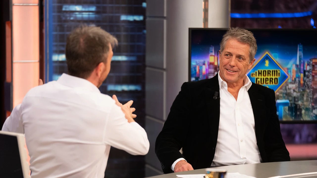 Mentrestant, Pablo Motos entrevistava Hugh Grant - Antena 3