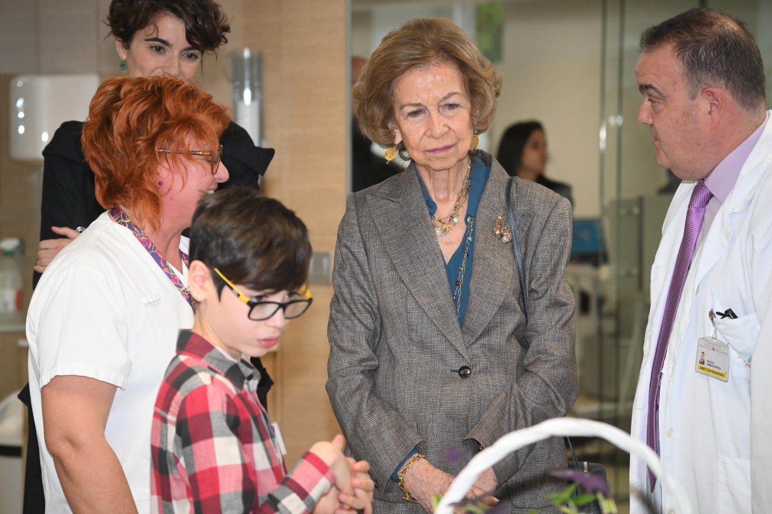 Sofia de Grècia, en l'última aparició en públic que ha fet - Europa Press