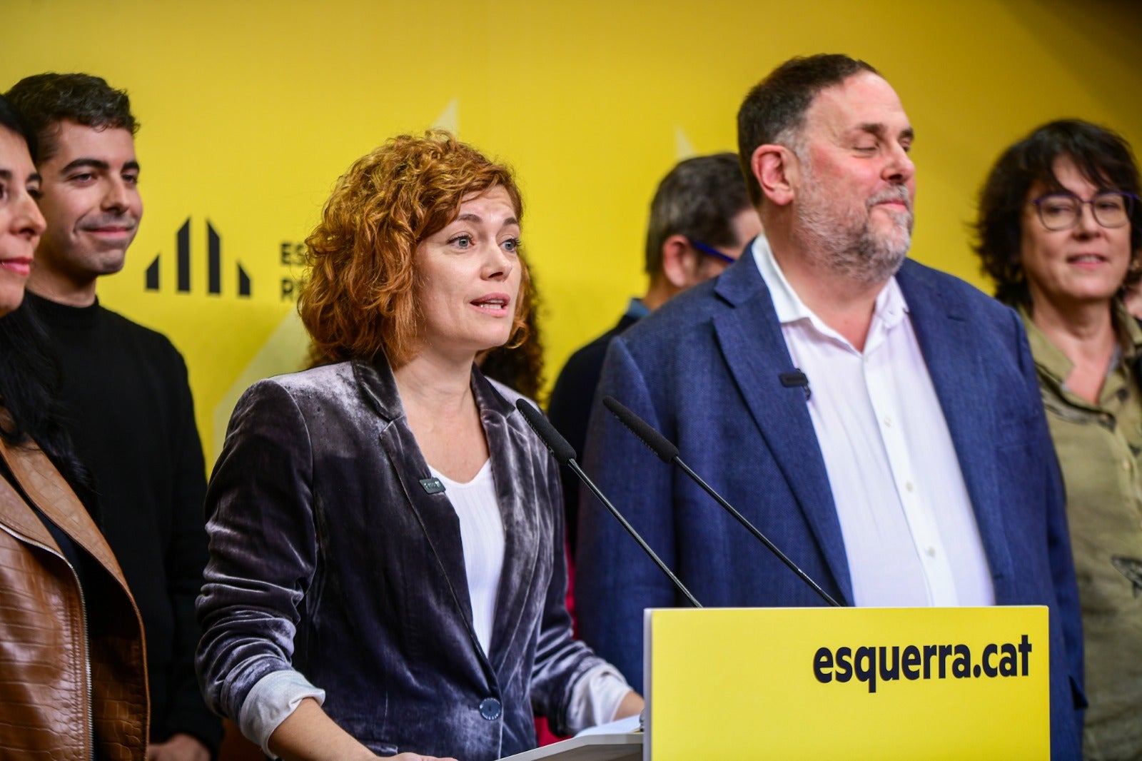 La candidata de Militància Decidim a la secretaria general d'ERC, Elisenda Alamany / ERC