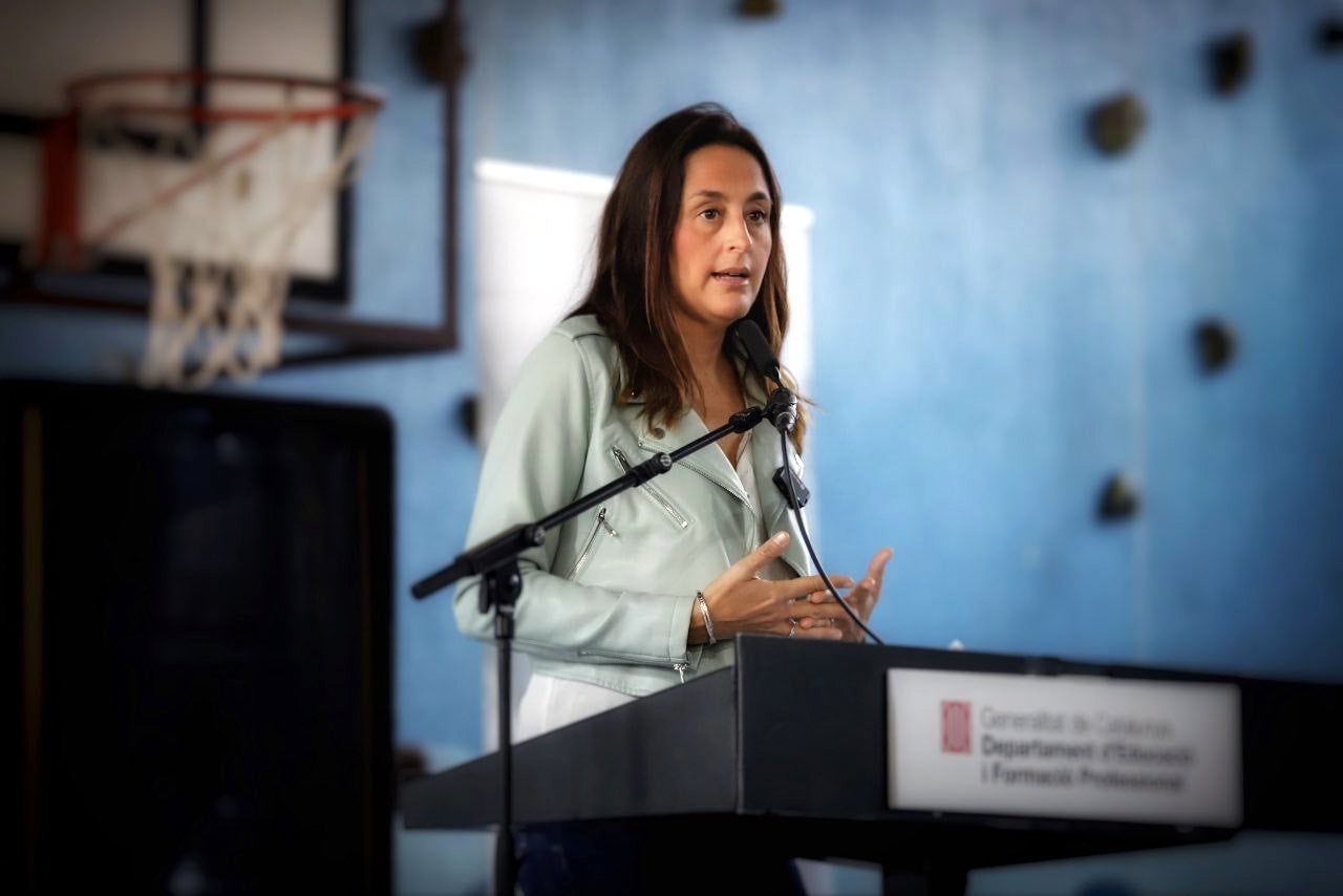La consellera d'Educació, Esther Niubó, en una imatge d'arxiu / Departament d'Educació