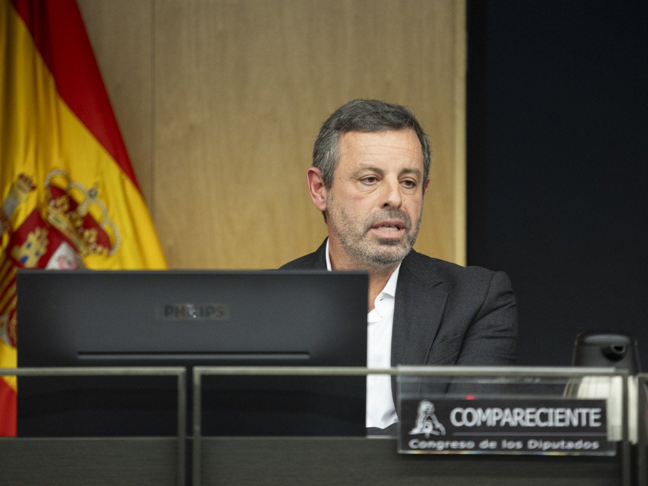 Sandro Rosell, aquesta tarda a la comissió d'investigació del Congrés/Congreso