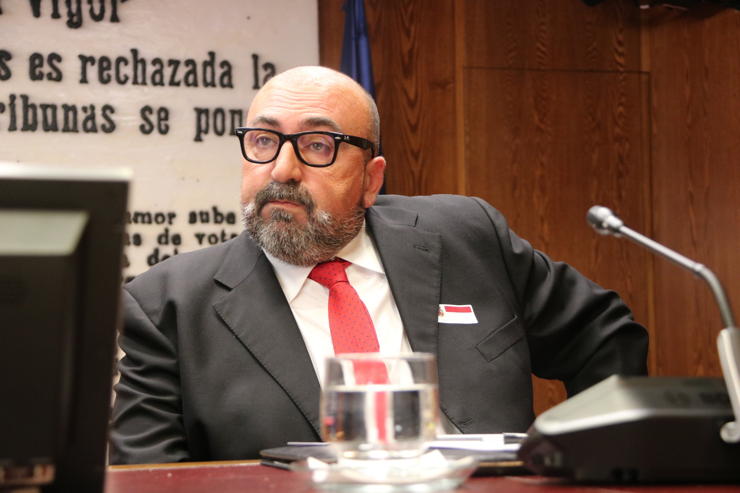 Koldo García, durant la seva compareixença al Tribunal Suprem / ACN-Miquel Vera