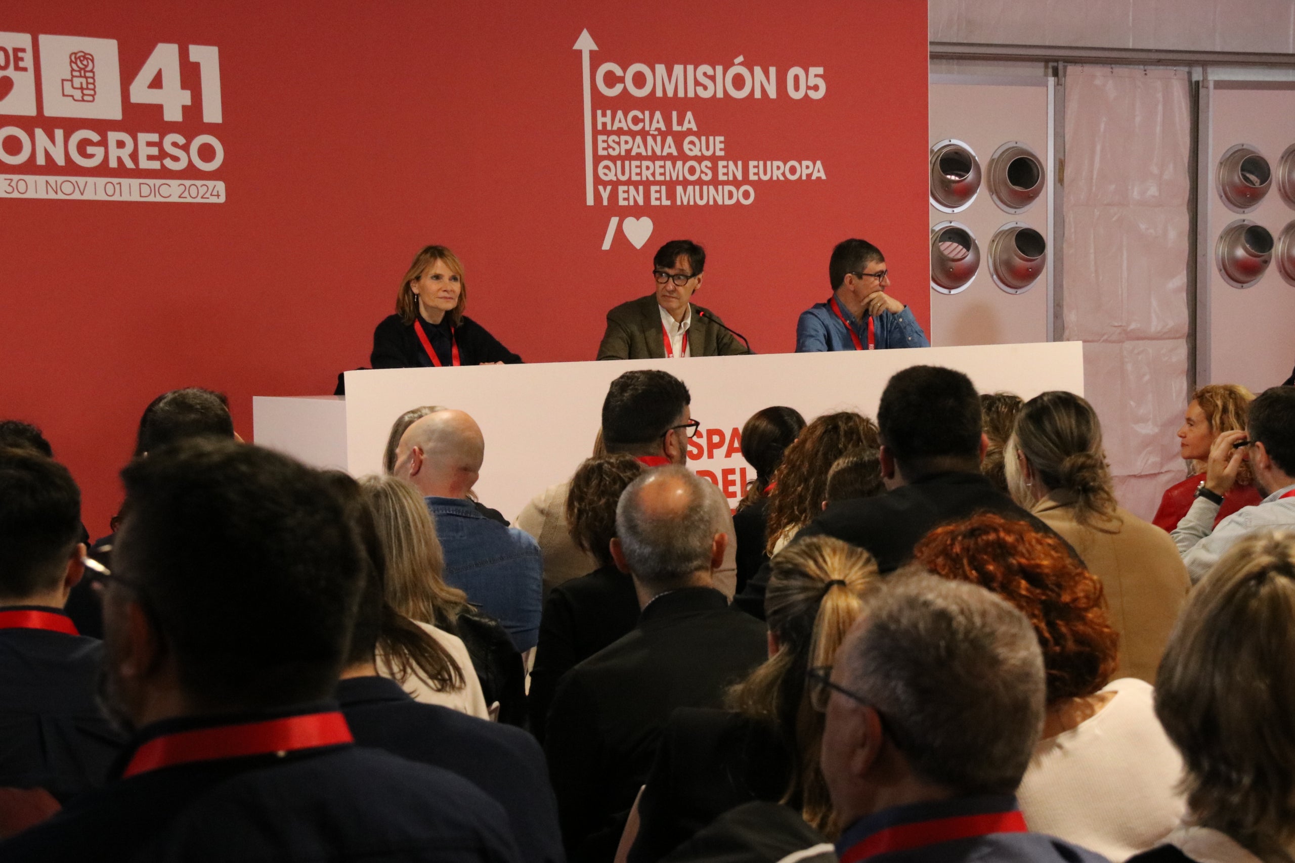 El president de la Generalitat Salvador Illa durant el 41è congrés del PSOE a Sevilla / ACN