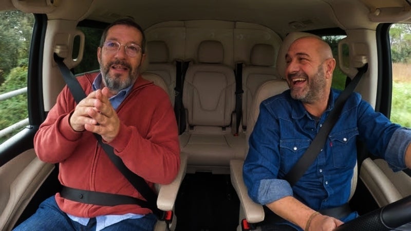 Carles Porta amb Eloi Vila al programa 'Al cotxe!' | 3cat
