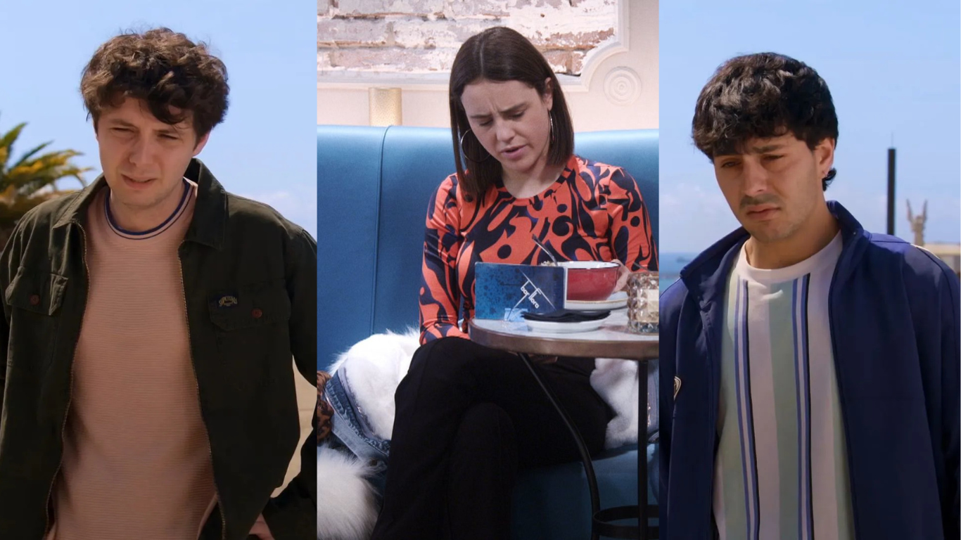 Els personatges de 'Com si fos ahir' el Marc, la Naiara i el Marcel | 3Cat