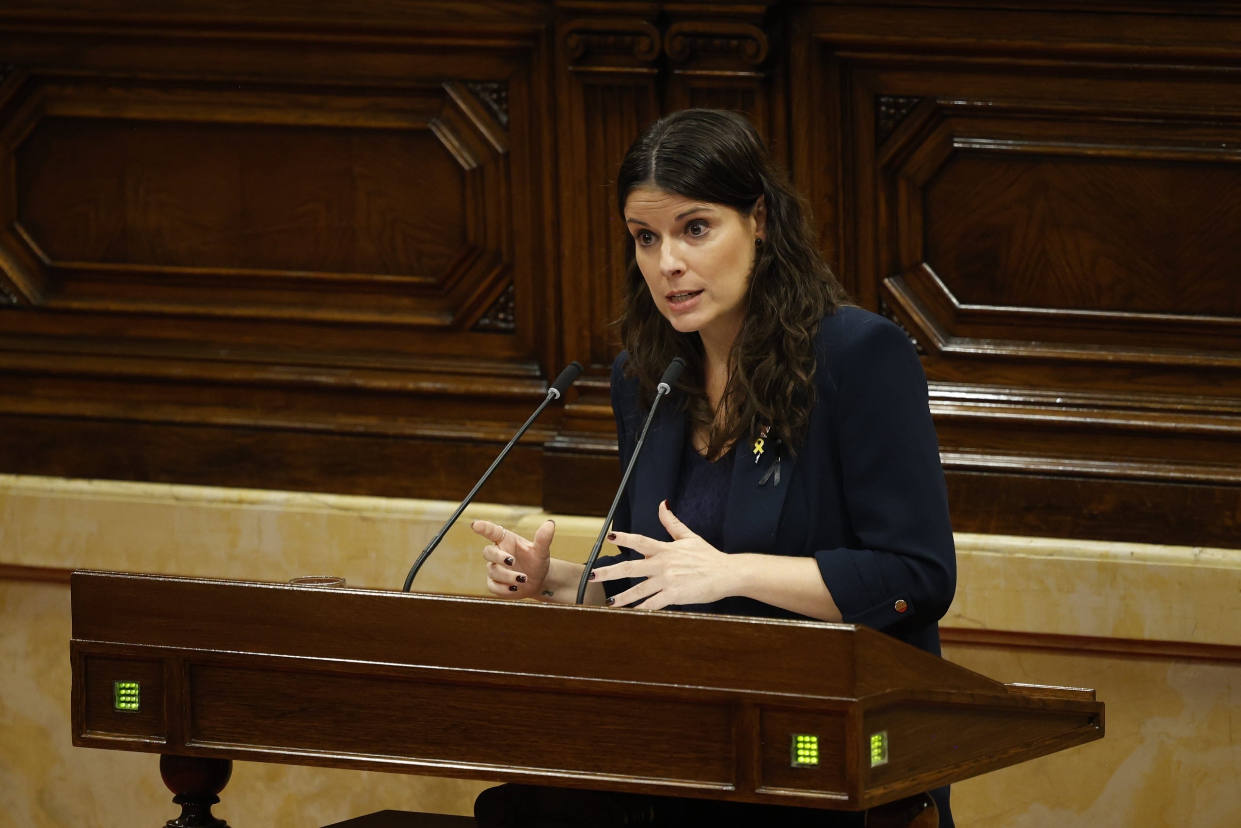 Imatge de la portaveu de Junts al Parlament de Catalunya / Kike Rincón (Europa Press)