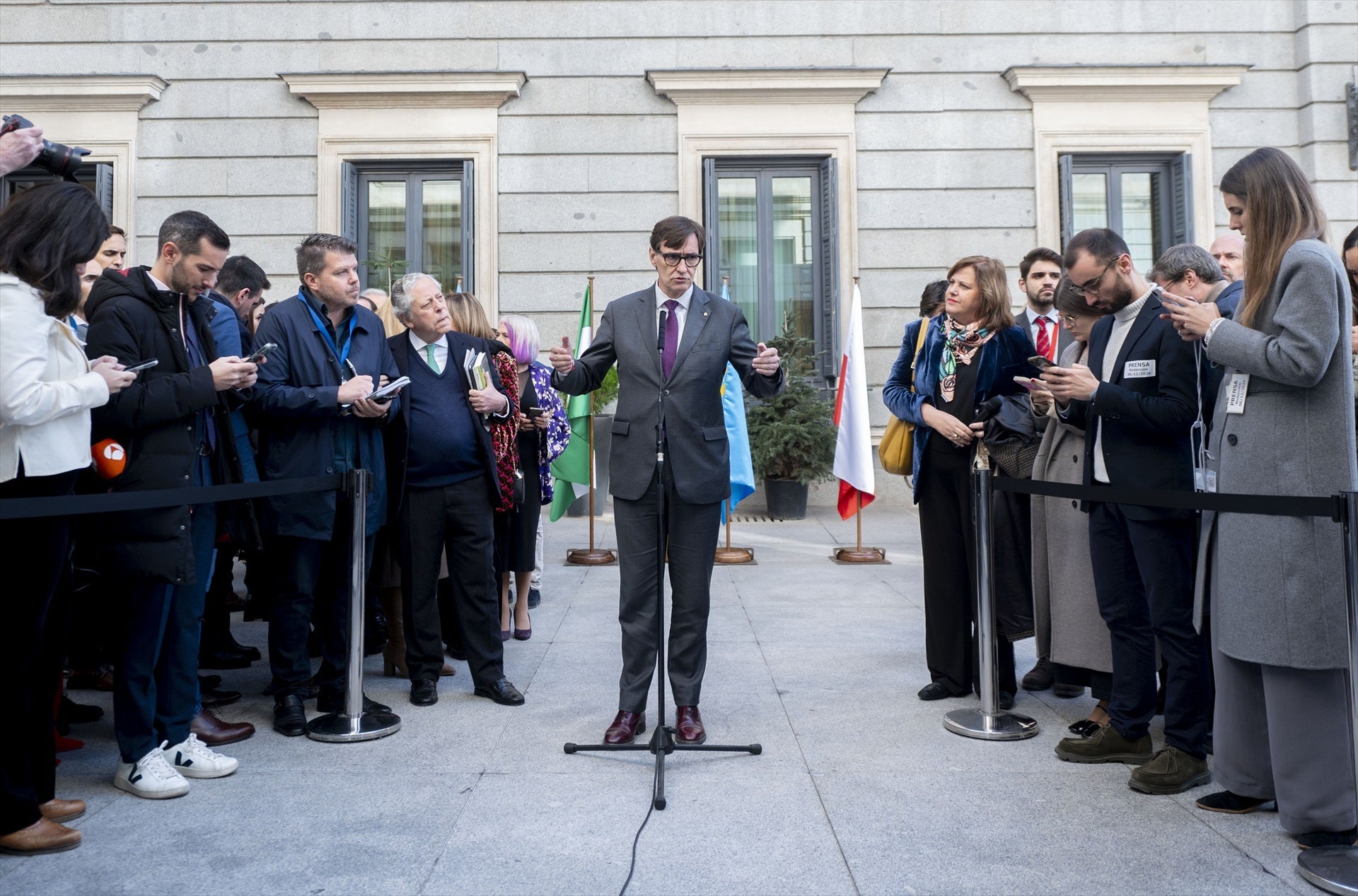 Illa, en la compareixença prèvia als actes de la Constitució espanyola | Europa Press 