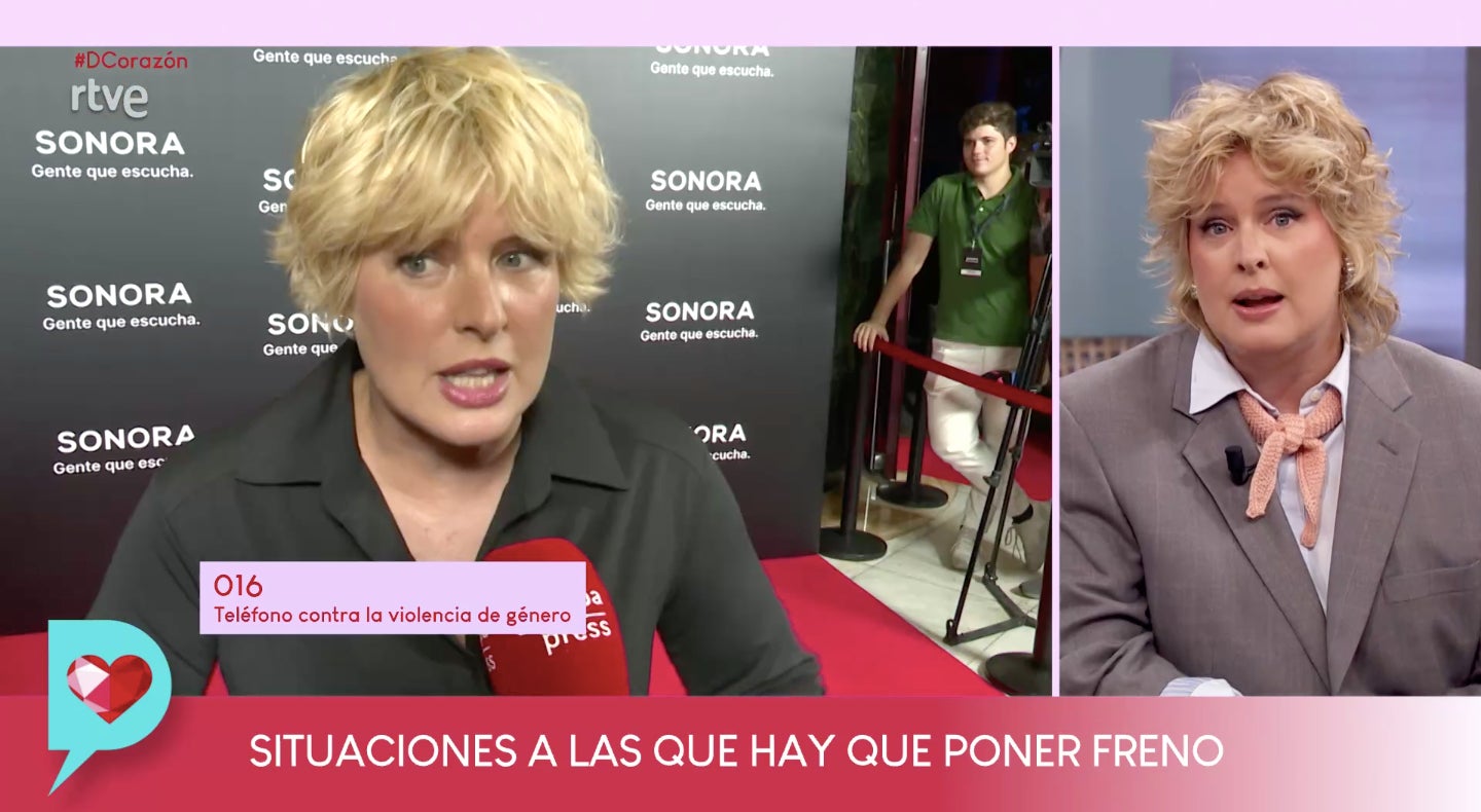 La presentadora confessa que va patir maltractament - TVE