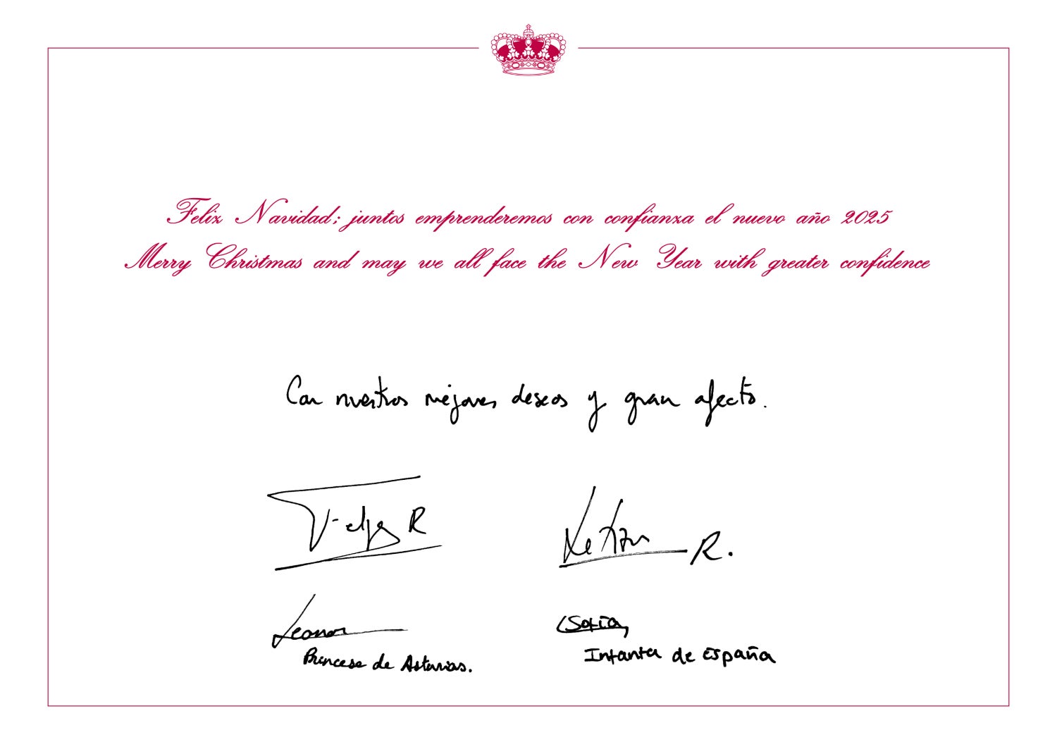 La signatura de Letícia revela secrets de la seva personalitat - Casa Reial