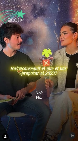 Miki Núñez i Laura Escanes fan un resum del seu 2024 - Instagram