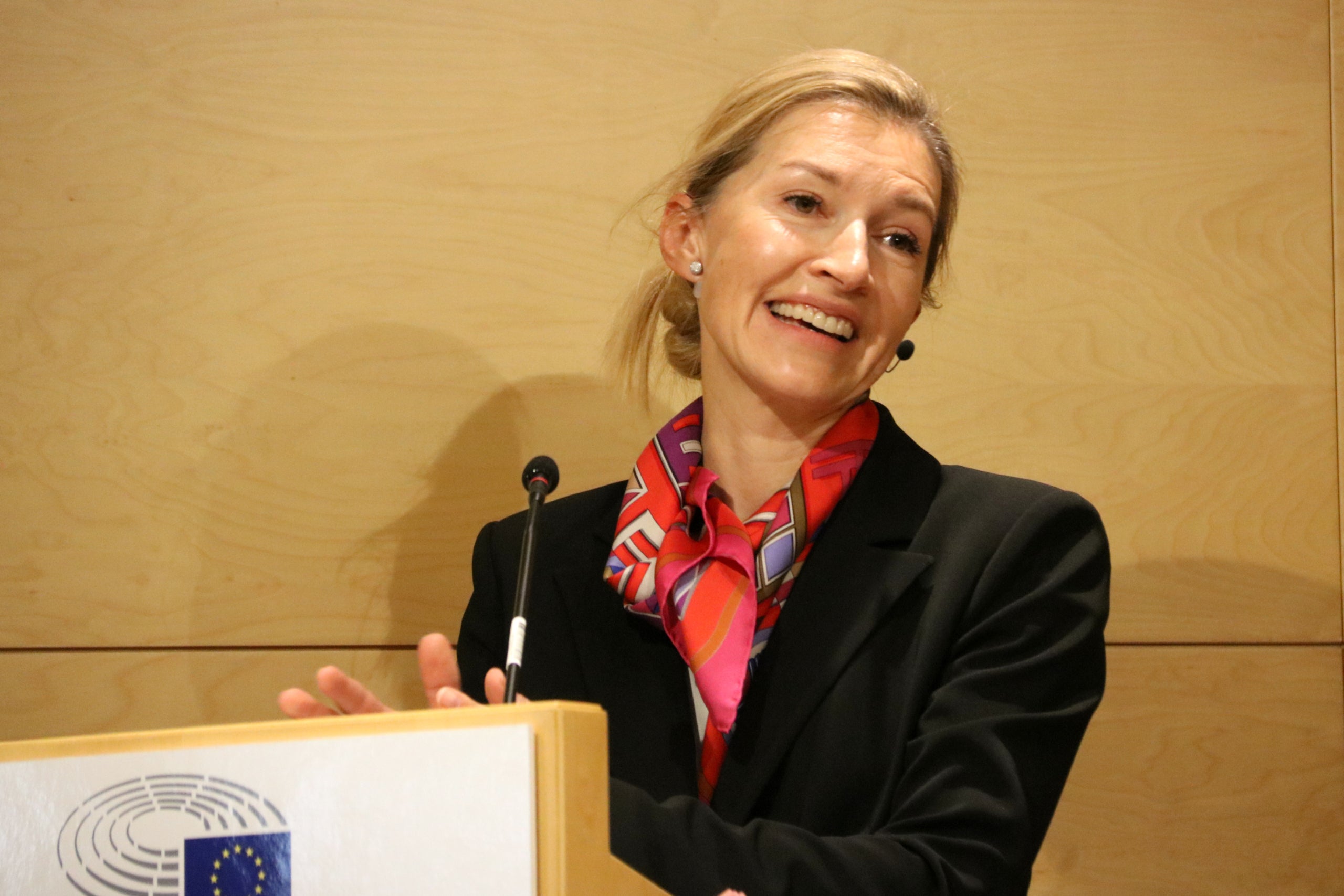 L'ambaixadora de Polònia a l'Estat espanyol Monika Krzepkowska / ACN-Guifré Jordan