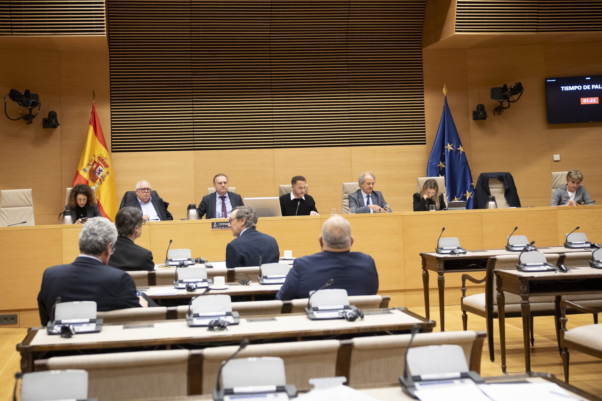 Una imatge de la comissió de l'Operació Catalunya/Congreso Pool