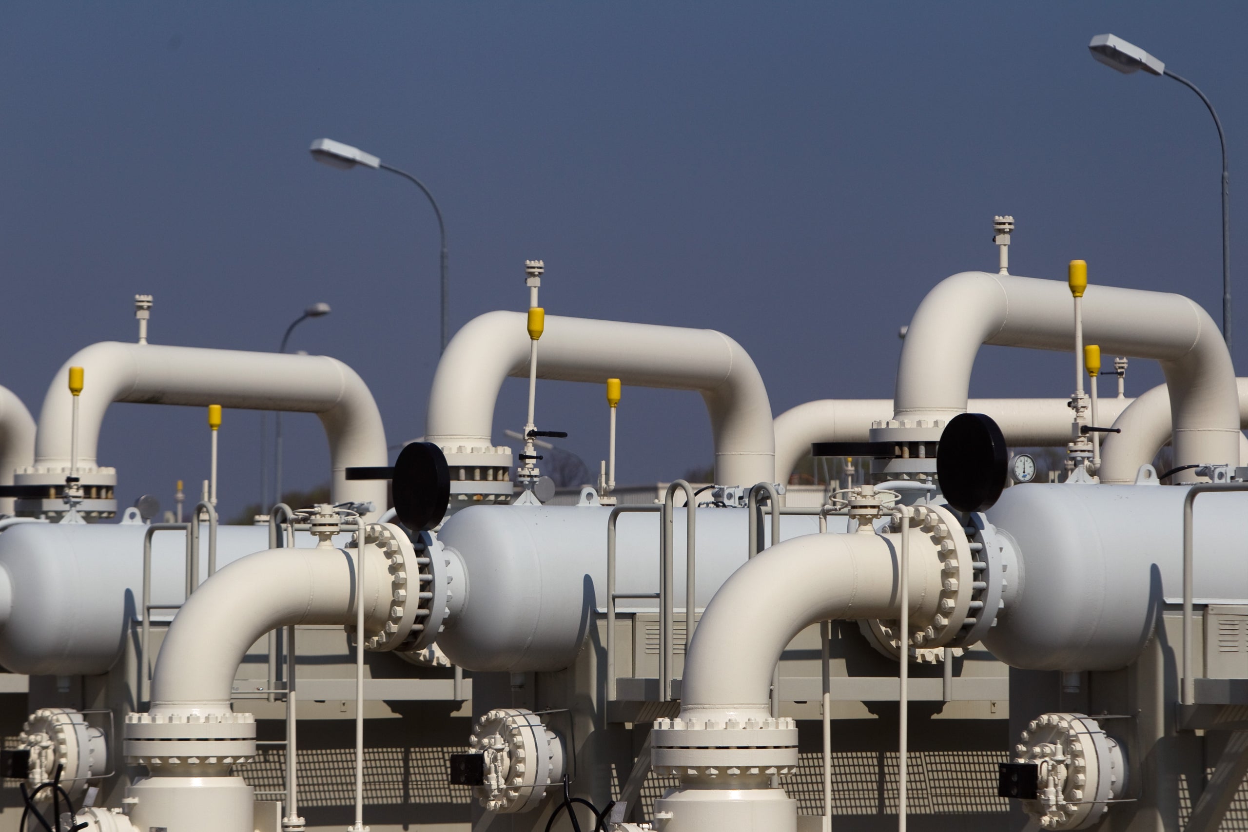 Una planta de gas natural a Baumgarten, Àustria / Comissió Europa