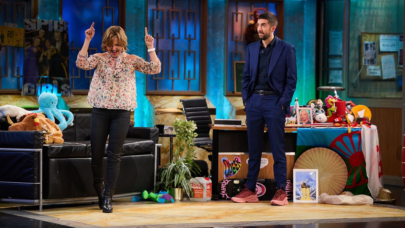 Almudena Ariza se sincera sobre diners i sexe a La Revuelta - TVE