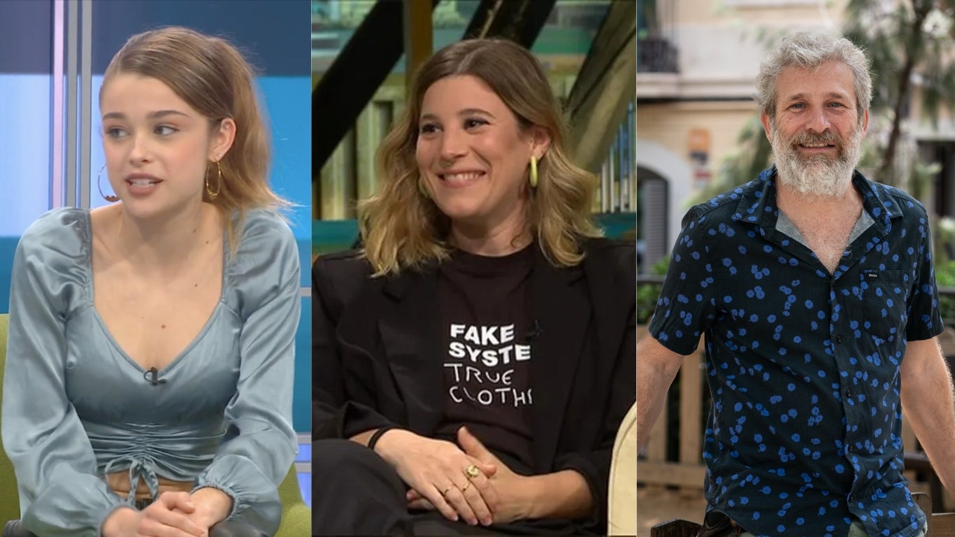 Berta Castané, Ángela Cervantes i Jordi Rico, actors i actrius de Com si fos ahir | 3Cat i Jordi Borràs