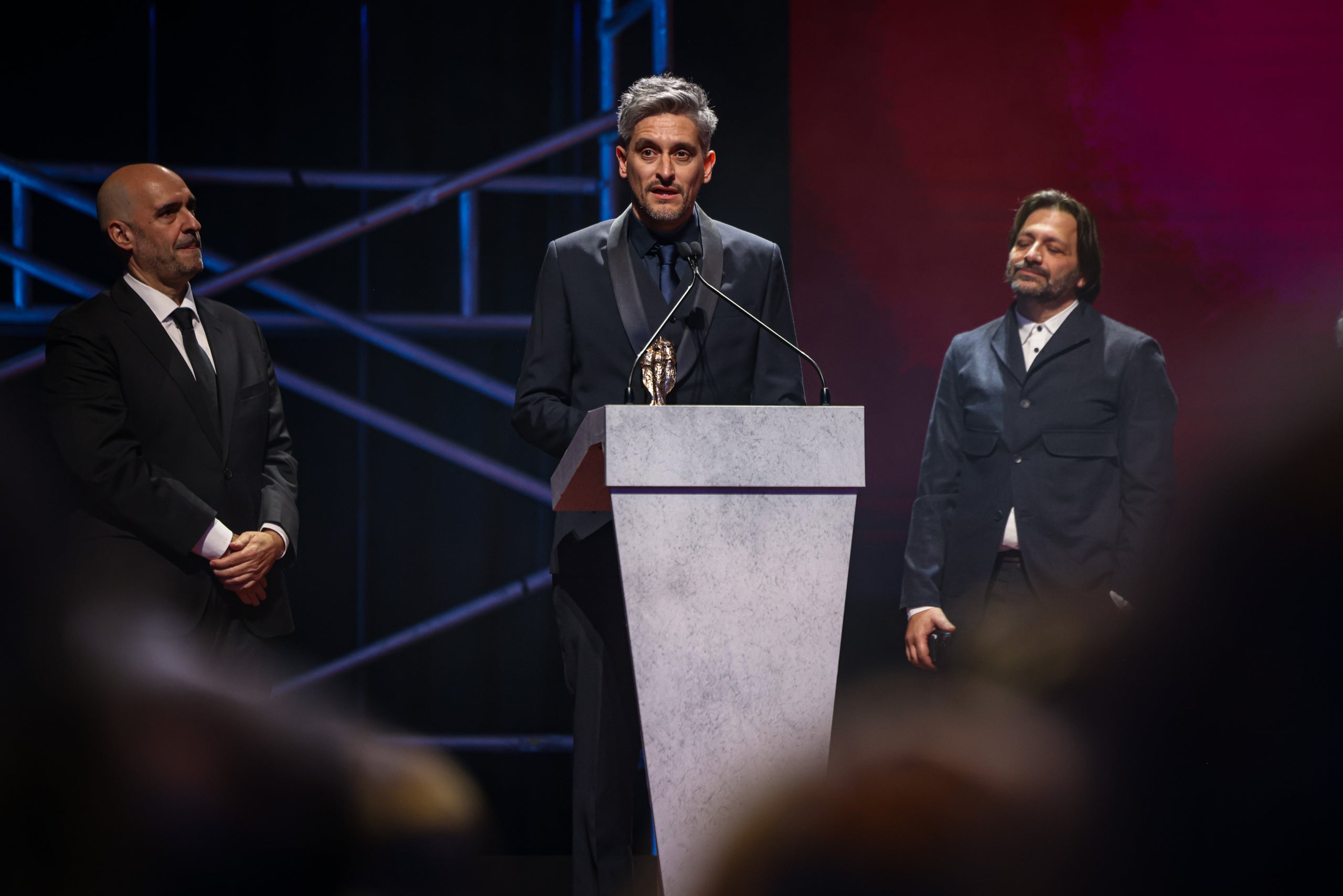 El director de la película 'El 47', Marcel Barrena, en la gala de los Premios Gaudí 2025 / ACN