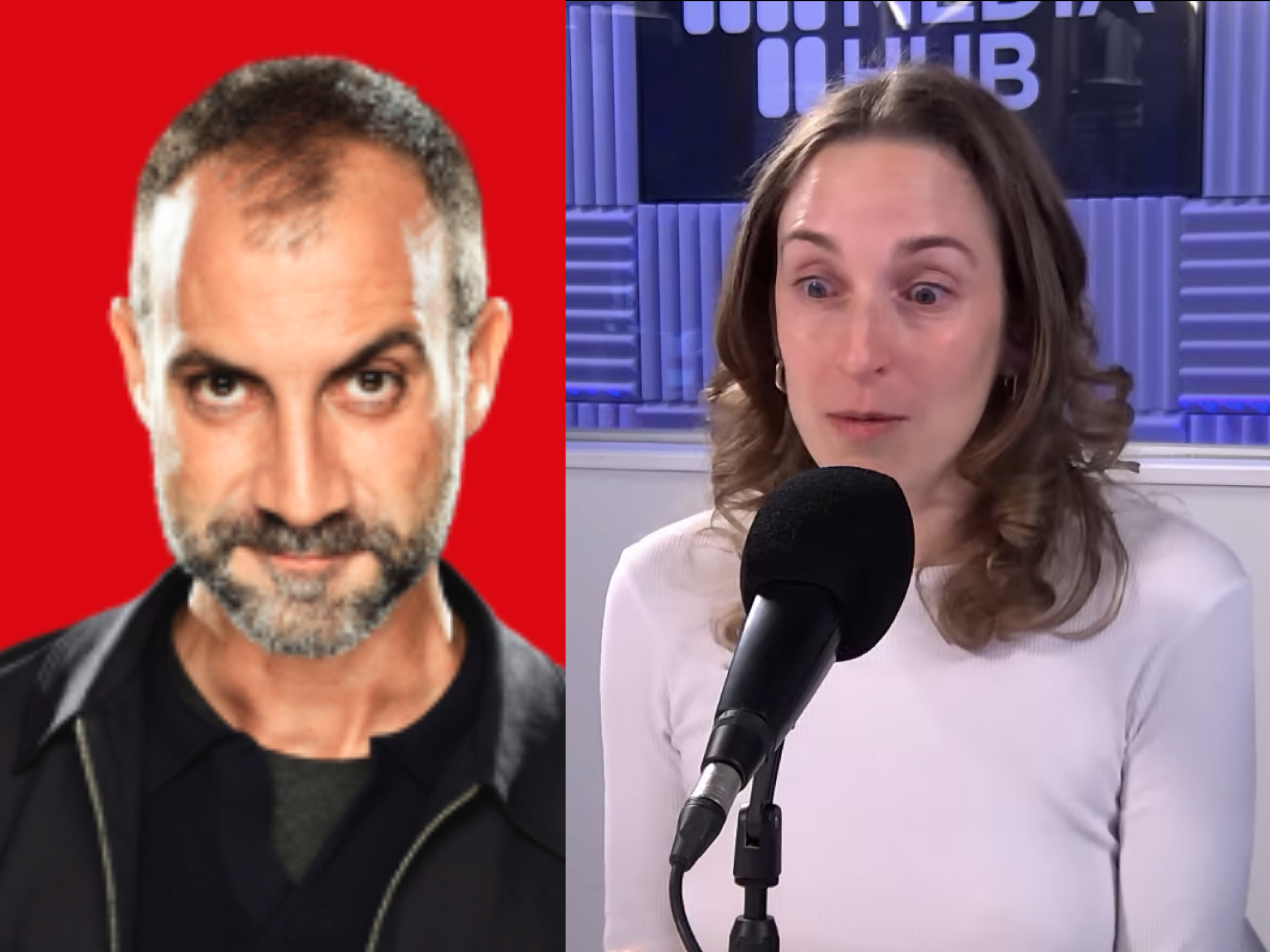 El comunicador Quim Morales i la periodista Ana Polo | RAC1 i Youtube