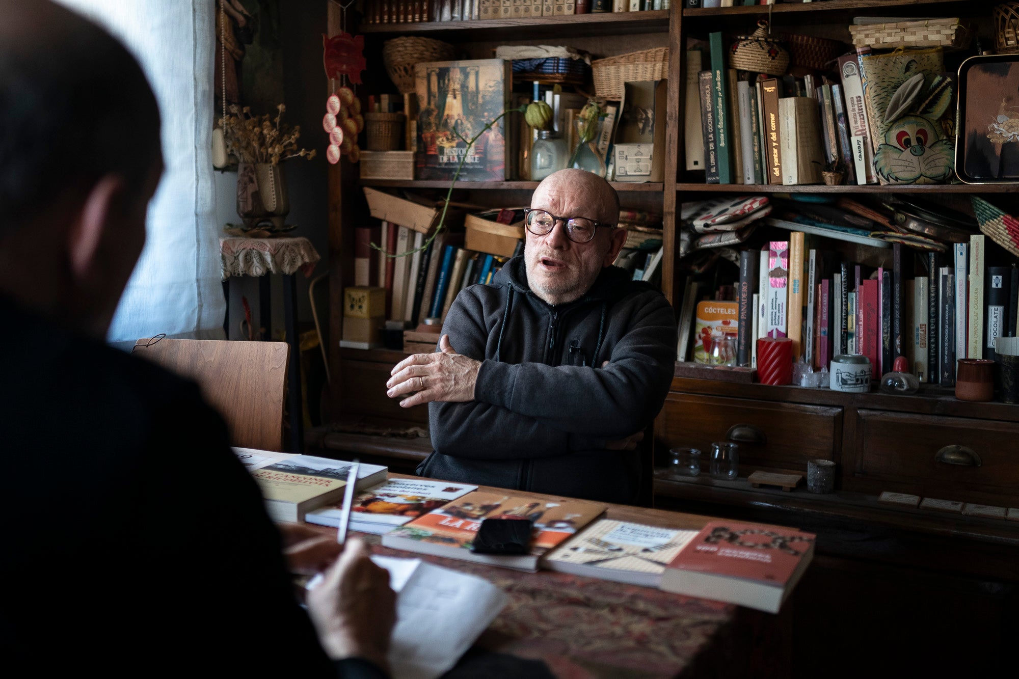 Jaume Fàbrega, escriptor i gastrònom. Banyoles 14-01-2025 / Mireia Comas