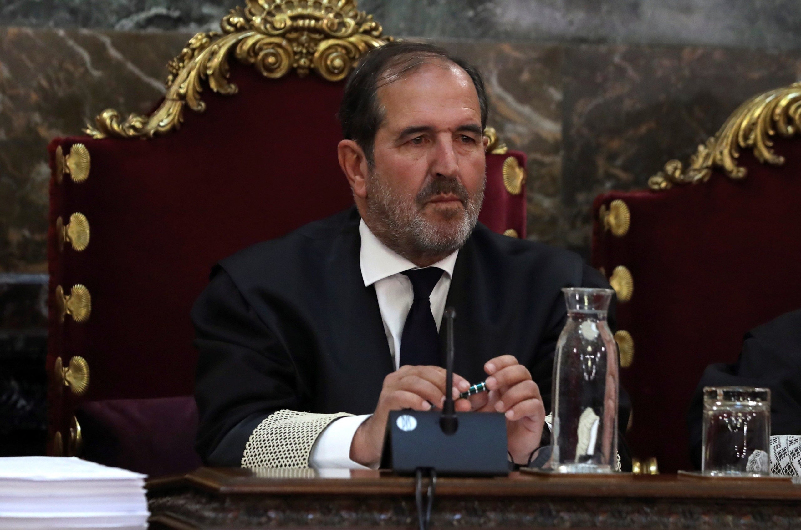 El magistrat Andrés Martínez Arrieta en una imatge d'arxiu/ J.J. Guillén