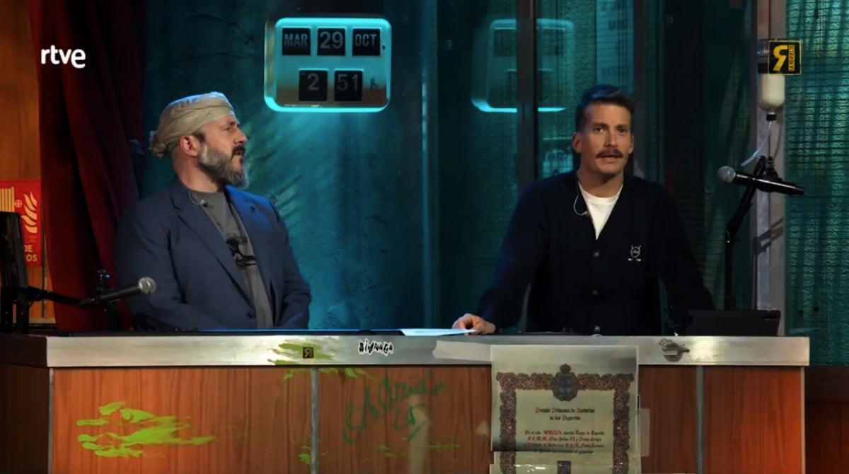 Grison explica a 'La Revuelta' per què no pot casar-se -- TVE
