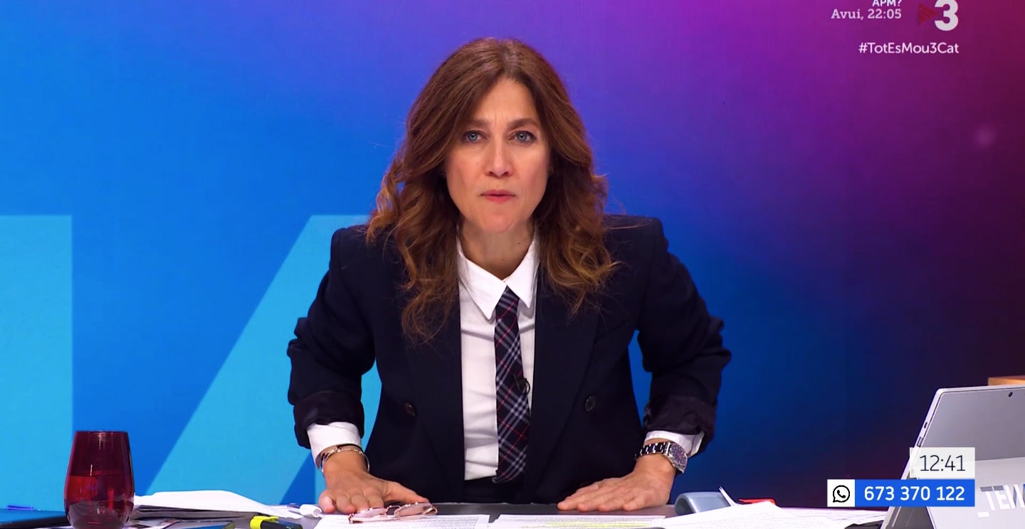Helena Garcia Melero imita Melania Trump en una foto viral - TV3