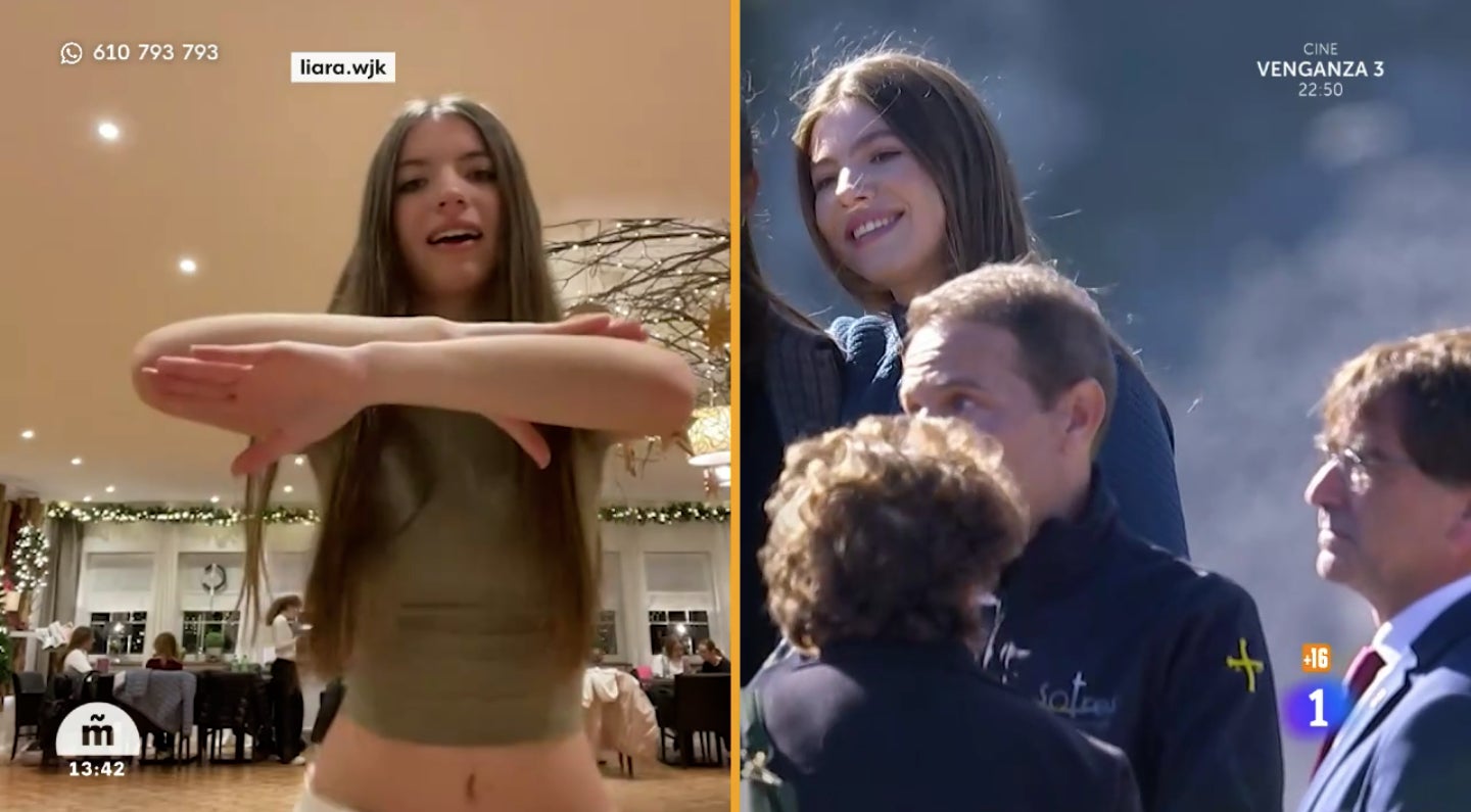 La similitud física entre Liara i Sofia és innegable - TVE