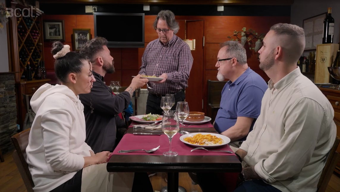 Marc Ribas ha demanat al propietari que tastés les mongetes dolentes - TV3
